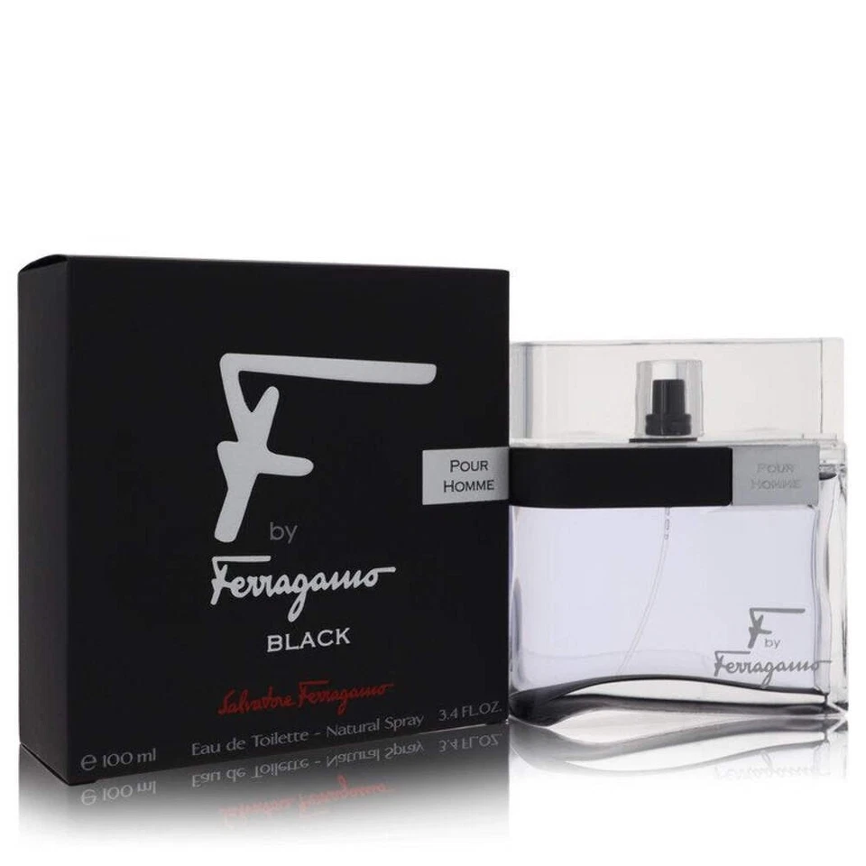 F Black de Salvatore Ferragamo Eau De Toilette Spray 1.7 OZ (Hombres) Foto 1 de 1