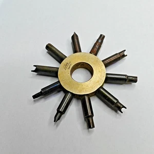 Vintage Watch 10 Prong Star Swiss Sleeve Wrench  - Bild 1 von 11