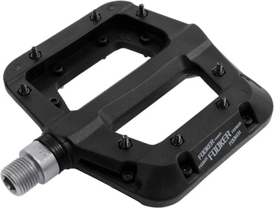 FOOKER MTB Pedals Mountain Bike 3 Bearing Non-Slip Nylon 9/16" - Image 1 of 4