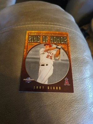 Anillo de Honor Troy Glaus 2009 Topps #RH30 Los Angeles Angels Foto 1 de 2
