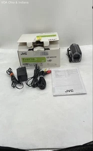 JVC GZ-MS230BU Everio GZ Dual Memory 45x Zoom HD Camcorder Untested - Picture 1 of 12