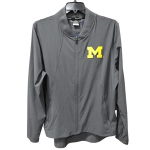 Nike Jordan Michigan Wolverines Jacket Full Zip Dri-Fit Basketball L - Picture 1 of 11