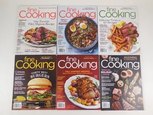 Fine Cooking Magazine - Year 2017-2019 #s 150, 151, 152, 153, 154, 155 - Picture 1 of 1