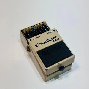 Boss GE-7 Seven Band Graphic Equalizer Effekpedal für Gitarre gebraucht - Bild 1 von 6