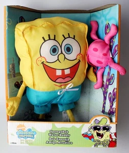 2005 SPONGEBOB SQUAREPANTS WATER BUDDY PLUSH TOY NICKELODEON NEW ! - Picture 1 of 8
