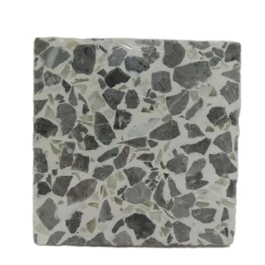Fritztile Terrazzo Mini Floor Tile Single Sample R682014 Mist (Silver & Gray) - Picture 1 of 5