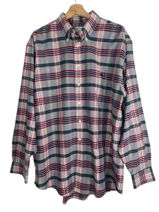 Camicia uomo Brooks Brothers Madison a quadri manica lunga bottoni davanti non ferro grande - Foto 1 di 3