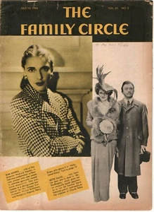 Humphrey Bogart Walter Brennan Bette Davis Family Circle Magazine July 14 1944 - Picture 1 of 2