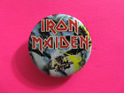 Iron Maiden Official 1984 Vintage Button Badge Pin Us Made  Flight  Im
