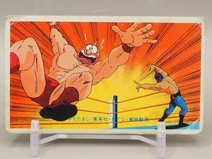 Máscara Robin 34186 Kinnikuman Menko tarjeta cuadrada Japón Vintage Toei Shueisha M576 - Imagen 1 de 7