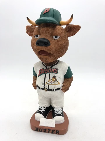 Buffalo Bisons Buster T Bison Mascot Bobble BISONS MASCOT SGA BOBBLEHEAD ORG BOX Cover
