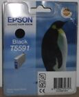 Epson T5591 Tinte black schwarz f&#252;r Stylus Photo RX700  C13T559140  Blister