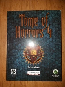 Frog God Games: Pathfinder Hardcover - TOME OF HORRORS 4 - Imagen 1 de 2