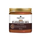 Certified Pure Original Flaxseed Gel For Curly Hair Nourishing Face Skin 200 gm
