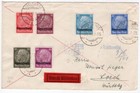 LUXEMBURG Ex7/12 Eilbrief aus USELDANGE (BA4288