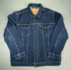Levis Strauss Jacke Herren 2XL Blau Trucker Jeansmantel Red Tag Knopfleiste - Bild 1 von 10