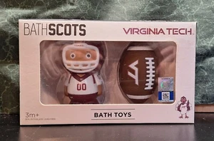New Virginia Tech Bath Scots Football Bath Toys Baby Bath Toys BPA Lead Free - Picture 1 of 8