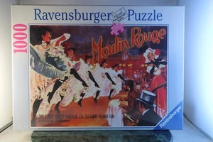 Vintage Ravensberger Moulin Rouge 20"x27" 1000 Stück Puzzle Neu VERSIEGELT - Bild 1 von 8
