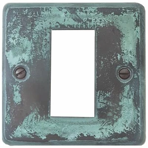 Placa estándar G&H CV161 Verdigris 1 cuadrilla 1 euro placa módulo - Imagen 1 de 1