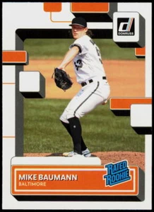 Donruss #57 2022 Mike Baumann Baltimore Orioles clasificación novatos novato radiocontrol - Imagen 1 de 2