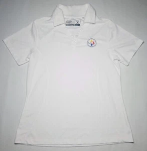 Pittsburgh Steelers Poloshirt Cutter and Buck Damen klein CB DryTec weiß - Bild 1 von 4
