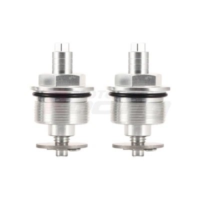 2xParafusos de tampa de garfo pré-carregados para Honda CX500TC 1982 parafuso de ajuste prata garfo 37mm - Imagem 1 de 4