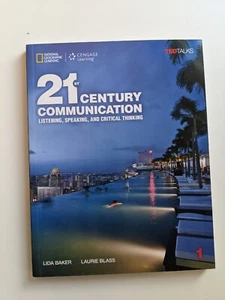21st Century Communication 1 w/ Online Workbook Baker Blass TED Talks Nat'l Geo - Picture 1 of 12