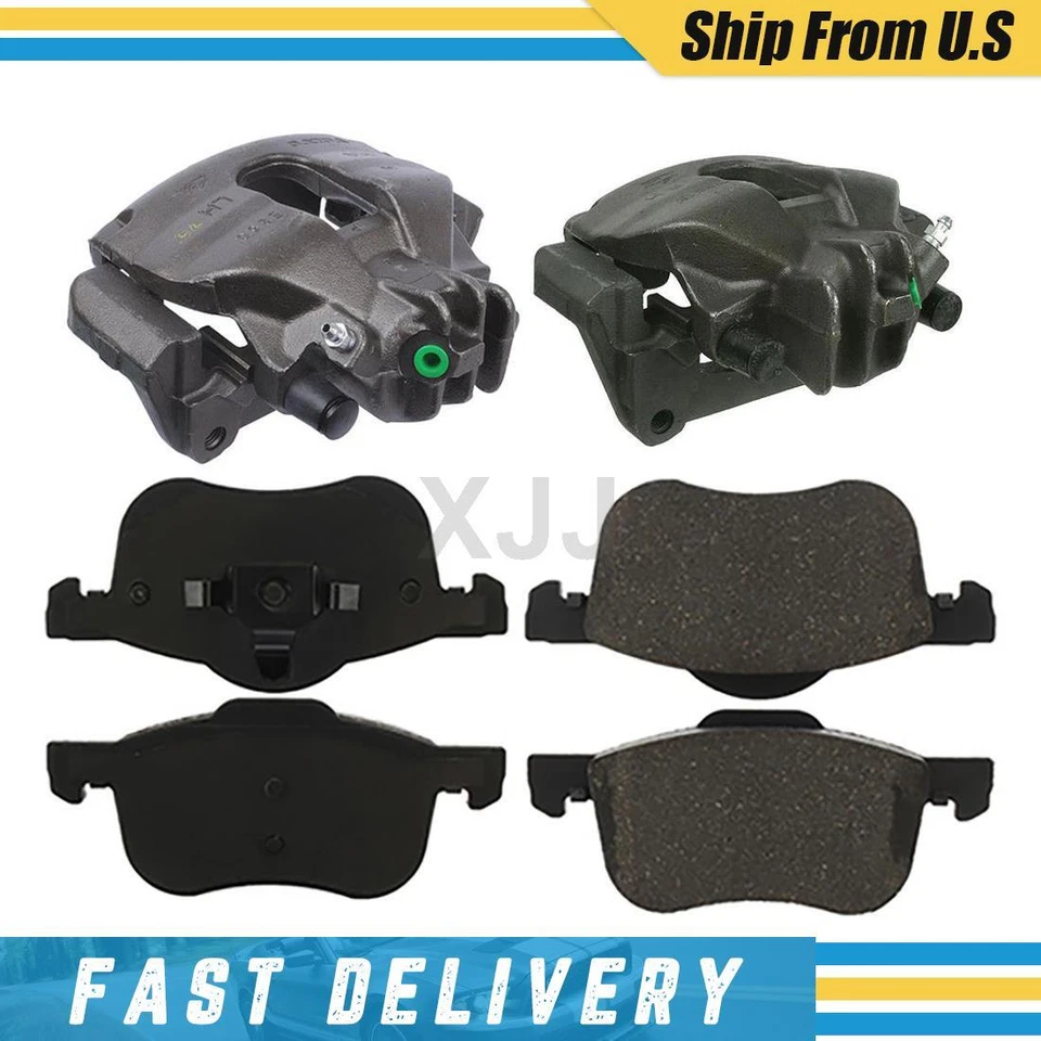 Pinças de freio e pastilhas de cerâmica dianteiras esquerda direita Volvo S60 2001-2004 - Imagem 1 de 4