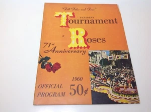 Official Program for 71st Anniversary Tournament of Roses 1960 Pasadena - Picture 1 of 3