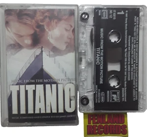 James Horner – Titanic (Music From The Motion Picture) - 1987 - Cassette album. - Bild 1 von 3