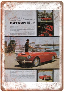 Vintage 1969 Datsun ad Auto Ad Reproduction Metal Sign A11276 - Picture 1 of 2