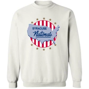 Syracuse Nationals Sweatshirt Crewneck Pullover | NBA Basketball Team - Picture 1 of 9
