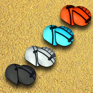 4 Pairs Lenses Replacement for-Oakley Clifden Polarized-Black&Silver&Blue&Red - Picture 1 of 9