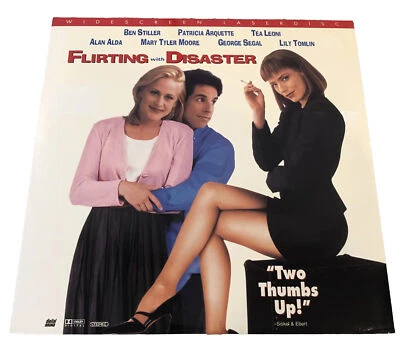 Flirting with Disaster Laserdisc LD Widescreen Ben Stiller Laser Disc - Image 1 of 4