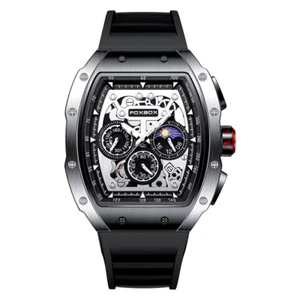 Men's Luxury Sports Quartz Chronograph Watch - Waterproof - Picture 1 of 13