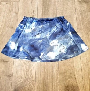 Slazenger Women's Hydro- Dri Tech Flounce Golf Skort Blue Marble Size Large - Picture 1 of 10