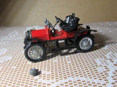 A359 Ziss Modell 20 Allemagne Opel Doktor 1909 Rouge 1:43 Roues Rami - Photo 1/4