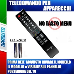 TELECOMANDO UNIVERSALE PER HOTEL, TV, DECODER, DVD, MONITOR, SENZA TASTO MENU - Imagen 1 de 1