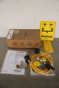 NEU Bradley S19-430EFW Hand-Augenspülschlauch mit Schlauchhalter - Bild 1 von 4