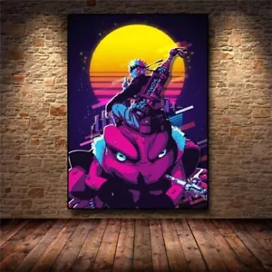 Naruto Canvas Anime Wall Art Home Decoration Futuristic Design Sunset - Picture 1 of 5