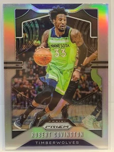 ROBERT COVINGTON 2019-20 PANINI PRIZM #166 "SILVER PRIZM" MINN TIMBERWOLVES - Picture 1 of 2