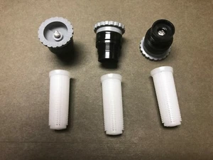 Lot of 3 - Toro TVAN 0° - 360° Male Variable Adjustable Nozzle 17' Radius TVAN17 - Picture 1 of 3