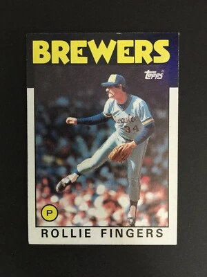 1986 Topps Set Break #185 ROLLIE FINGERS * NM-MT or Better D4022327 - Image 1 of 4