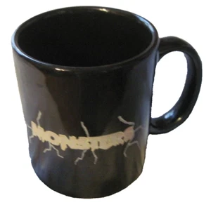 MONSTERS Black Ceramic Coffee Mug Cup Halloween RARE - Picture 1 of 5