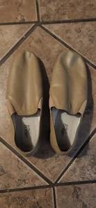 BCG Dance Tan Nude Leder Tanzschuhe Größe 10B Obermaterial Leder - Bild 1 von 4