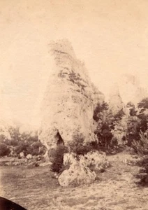 Montpellier le Vieux Sphinx France old Photo 1890' - Picture 1 of 4