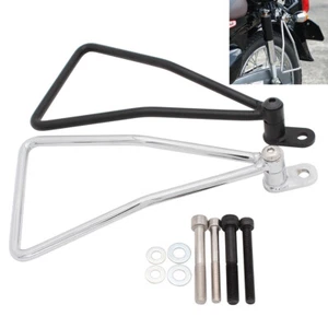 Solid Steel Saddlebag Support Bar Mount Bracket For Honda Little Cub 14 50 55 - Imagen 1 de 8