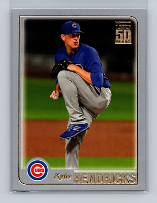 2021 Topps Archives 2001 Topps Silver /99 Kyle Hendricks #234 - Image 1 of 2