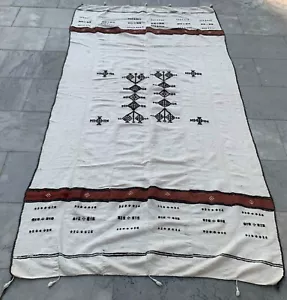 Antique African Fulani Blanket Hand Made Fulani Wedding Blanket Tents Mali - Picture 1 of 9