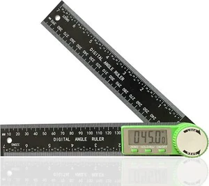 7" Digital Angle Finder Protractor, Miter Saw, ABS Ruler - Picture 1 of 7